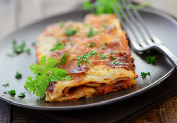 Lasagne, Gabel