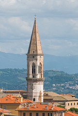 Fototapeta premium Perugia - Campanile cattedrale di San Pietro