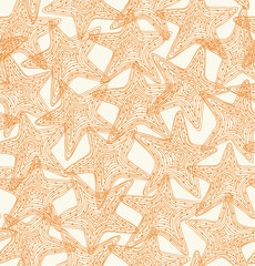 Starry lace seamless background