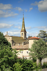 Monastery of Valbonne  in Gard Provencal, France