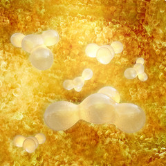 Fat cells - 3D Render