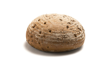 Schwarzbrot-gestaubt mit Kümmel.