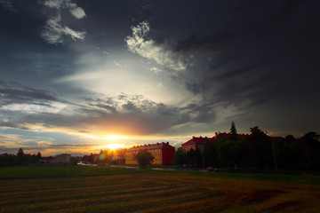 Fototapeta premium Town
