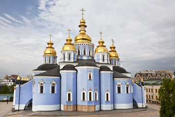 Fototapeta na wymiar St. Michael's monastery in Kiev. Ukraine