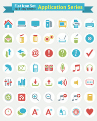 Flat Icon -- Application Series