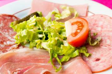 Fresh Sliced raw beef meat