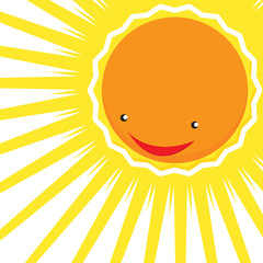 Orange abstract background