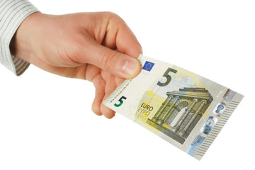 new 5 Euro banknote
