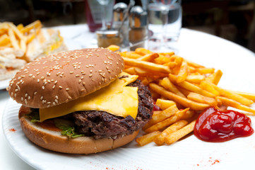 Cheese burger