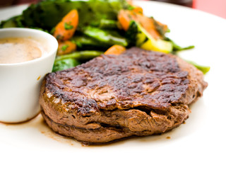 juicy steak beef meat
