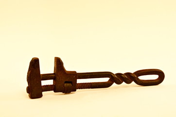 Historical spanner from the blacksmith