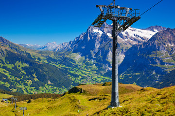 Obraz premium Cableway