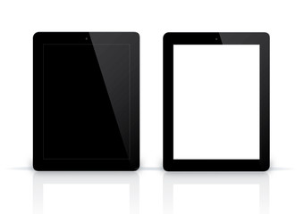 transparent pad and pad  with black screen