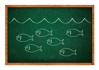 Fototapeta premium Plenty of fish in the sea