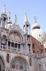 Fototapeta na wymiar Wenecja - Bazylika św-I-