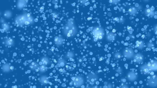 Particle spots Blue