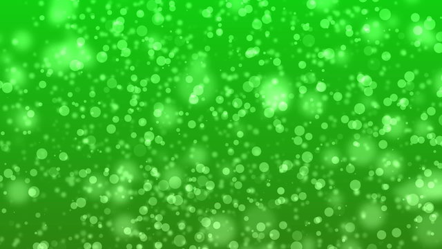 Particle spots Green