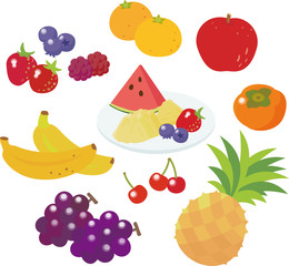 いろいろな果物