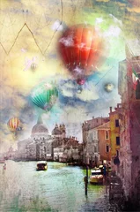 Fotobehang Fantasie Venetië dromen serie