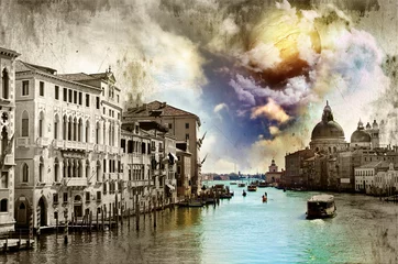 Selbstklebende Fototapete Phantasie Venice dreams series