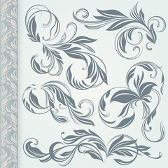 Leafy Curls and Corners with a Pattern