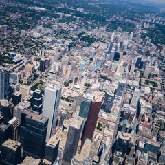 Fototapeta na wymiar Toronto Aerial View