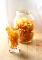 Caramelized stem ginger
