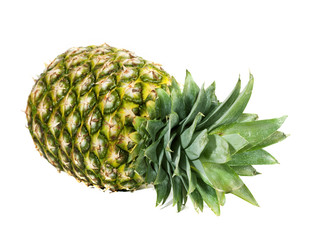 Pineapple on white background.