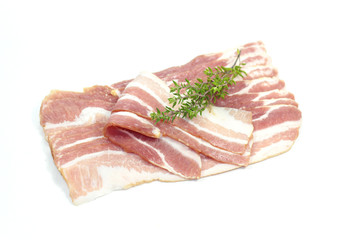tranches de lard