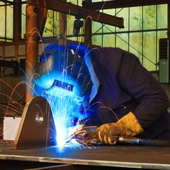 welder at work