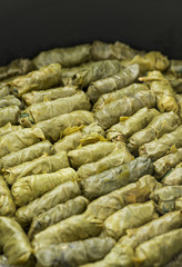 Grape Leaves Stuffed Rolls
