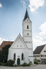 Fototapeta na wymiar Bavarian St. Leonhard church