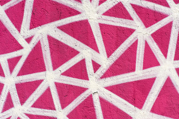 Funky pink wallpaper