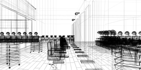 Hairstylist makeup Saloon Parrucchiere Pettinatura 3d