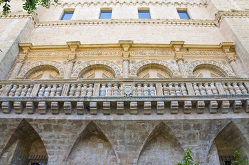 Imperiali castle. Francavilla Fontana. Puglia. Italy.