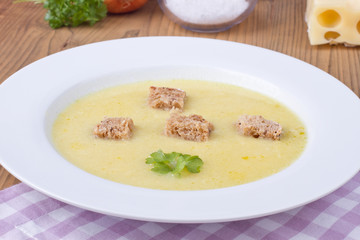 Cheese soup