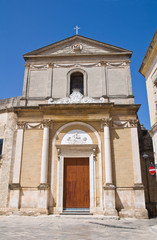 Church of St. Alfonso. Francavilla Fontana. Puglia. Italy.