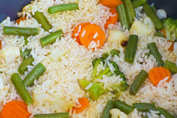 rice with vegetables