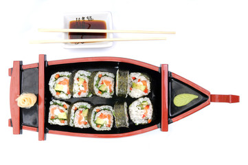 Sushi boat.