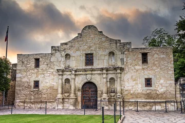 Fotobehang The Alamo, Asn Antonio, TX © dfikar