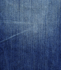 Denim Fabric Texture - Blue