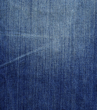 Denim Fabric Texture - Blue