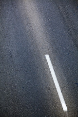 Fototapeta premium Asphalt & Dividing Line
