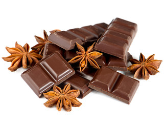 dark chocolate and star anise