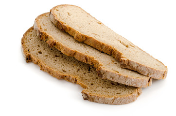 Drei Scheiben Schwarzwälder Brot