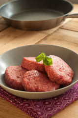 Hackfleisch für Hamburger