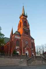 Obraz premium Church in Pruszkow - Poland
