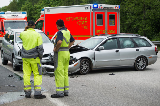 Verkehrsunfall mit Verletzten