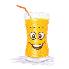happy orange juice