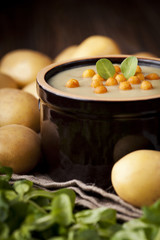 Potato cream soup